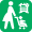 アイコン：貸出し用ベビーカー