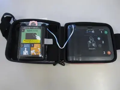 自動体外除細動器の写真