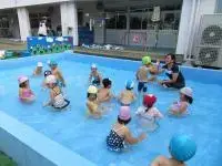 写真：プール（土塔中央保育所）