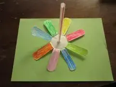 写真：お花のコマ