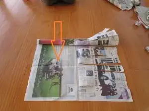 写真：ほうきの作り方2