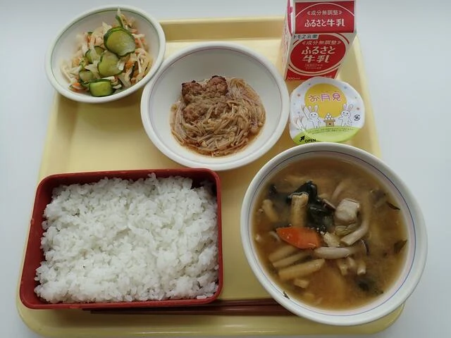 写真：9月29日（金曜）給食