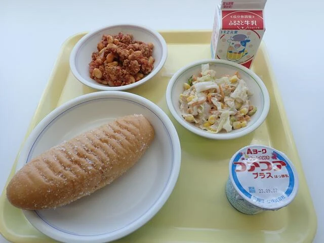 写真：8月25日（金曜）給食