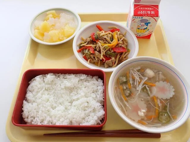 写真：7月6日（木曜）給食