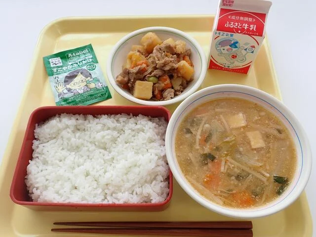 写真：7月18日（火曜）給食