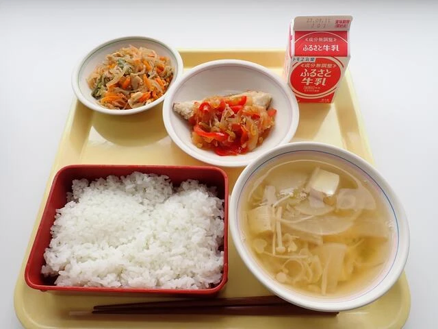 写真：8月30日（水曜）給食