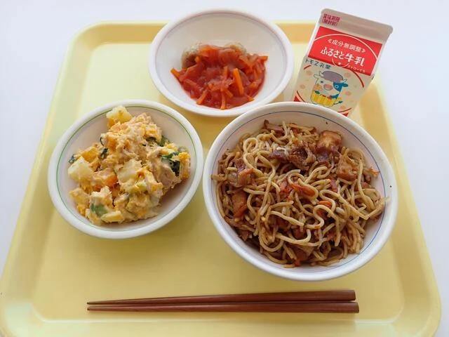 写真：8月31日（木曜）給食