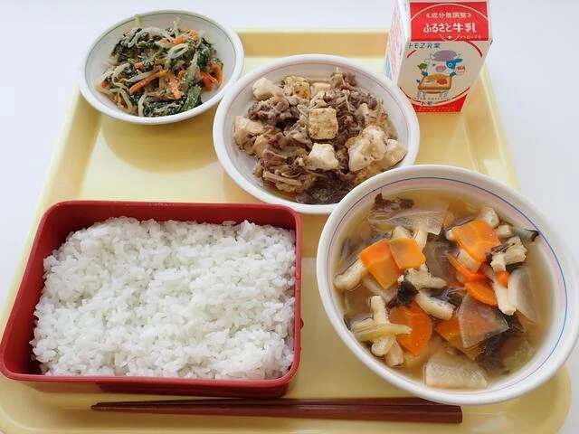 写真：6月7日（水曜）給食