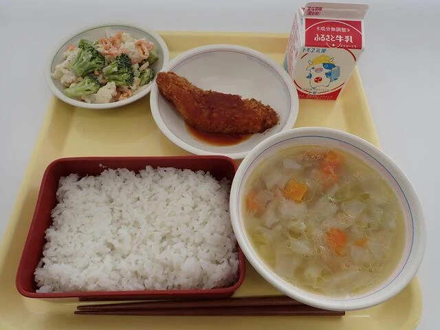 写真：6月8日（木曜）給食