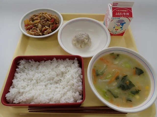 写真：6月9日（金曜）給食