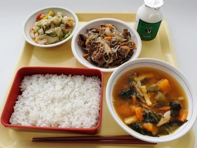 写真：6月21日（水曜）給食