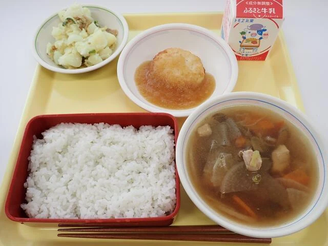 写真：6月22日（木曜）給食