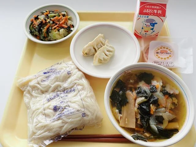 写真：6月23日（金曜）給食