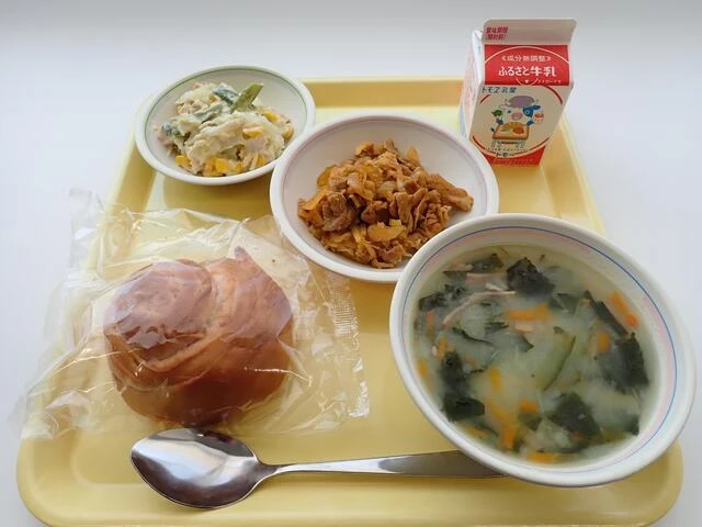 写真：4月10日（月曜）給食