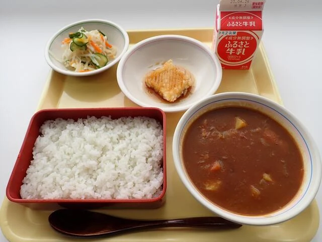 写真：4月14日（金曜）給食