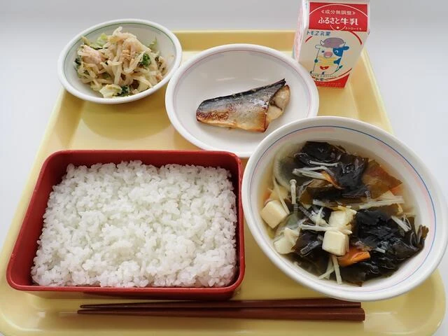 写真：4月26日（水曜）給食