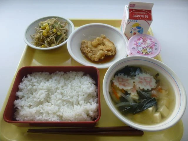 写真：3月15日（水曜）給食