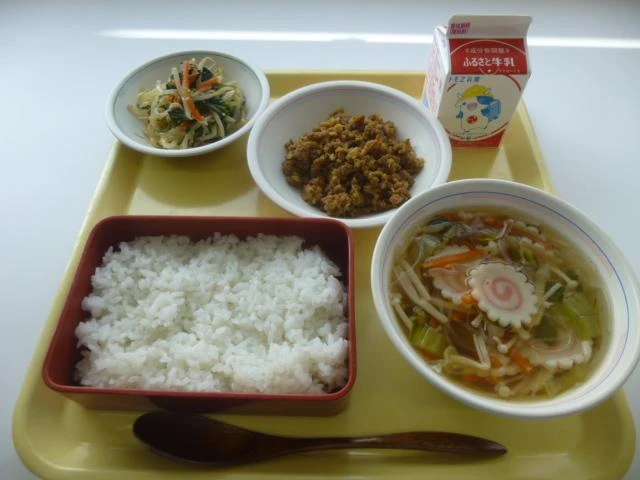 写真：3月17日（金曜）給食