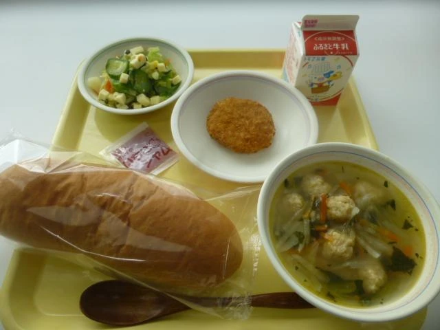 写真：2月7日（火曜）給食