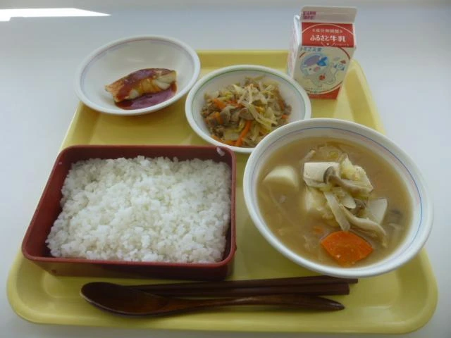 写真：2月9日（木曜）給食