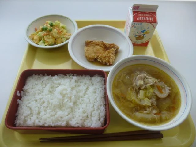 写真：2月20日（月曜）給食