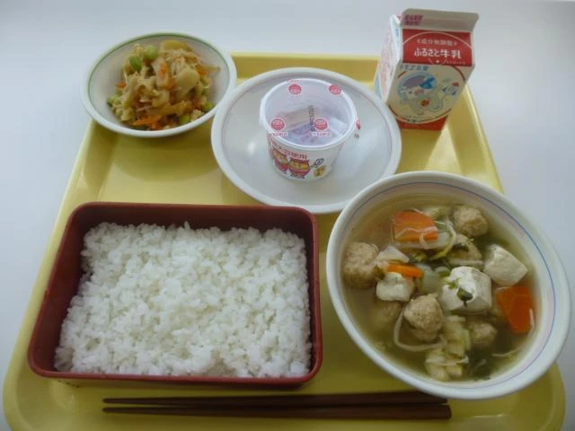 写真：1月26日（木曜）給食