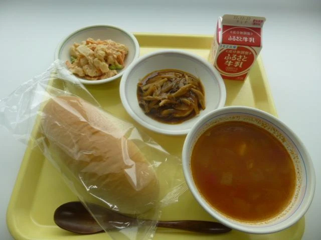 写真：12月13日（火曜）給食