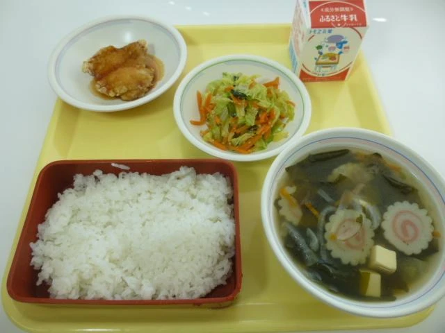 写真：11月2日（水曜）給食