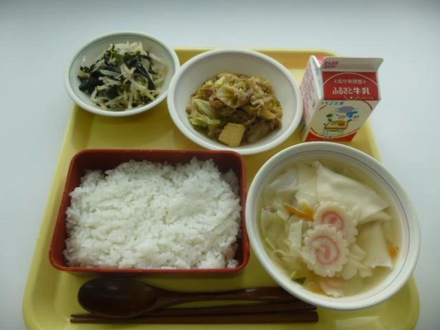 写真：11月30日（水曜）給食