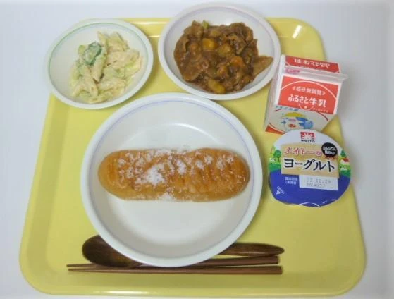 写真：10月13日（木曜）給食