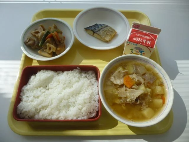 写真：10月19日（水曜）給食