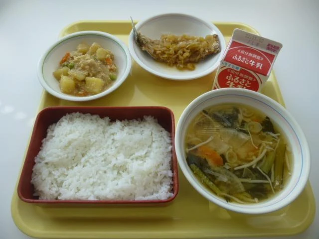 写真：10月21日（金曜）給食