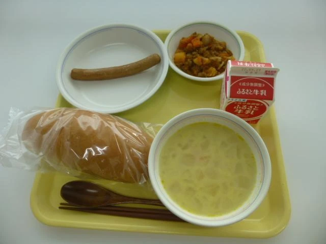 写真：9月13日（火曜）給食