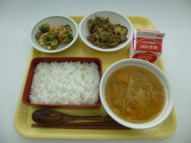 写真：9月14日（水曜）給食
