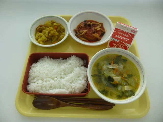 写真：9月22日（木曜）給食