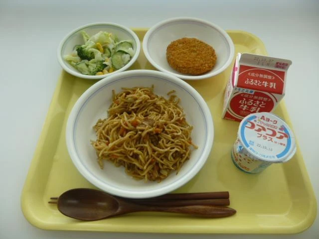 写真：9月27日（火曜）給食