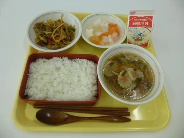 写真：7月7日（木曜）給食