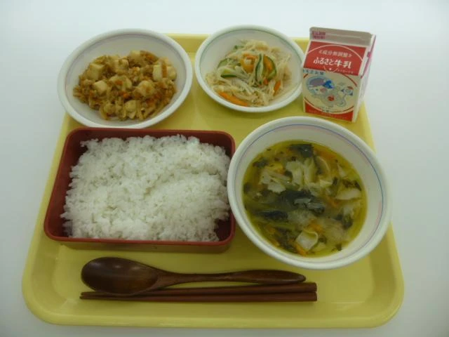 写真：8月25日（木曜）給食