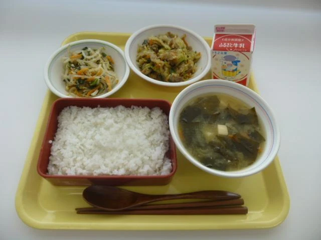 写真：6月2日（木曜）給食