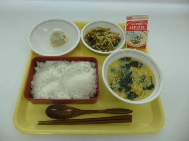 写真：6月15日（水曜）給食