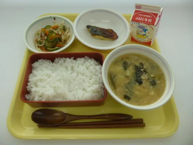 写真：6月16日（木曜）給食
