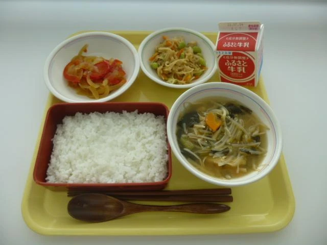 写真：6月22日（水曜）給食