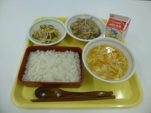 写真：5月19日（木曜）給食