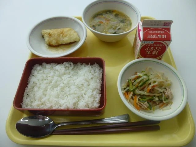 写真：4月13日（水曜）給食