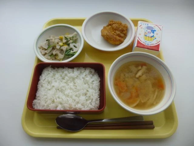 写真：4月21日（木曜）給食