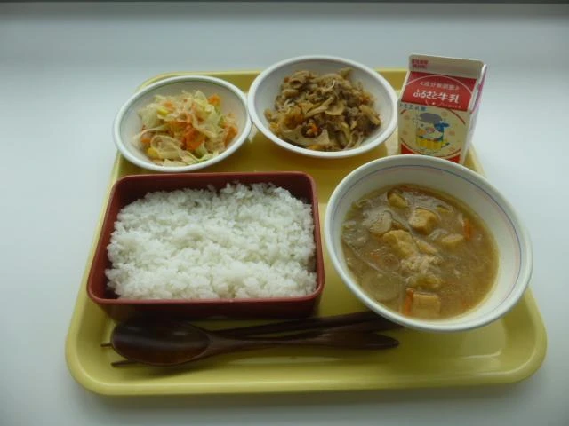 写真：4月27日（水曜）給食