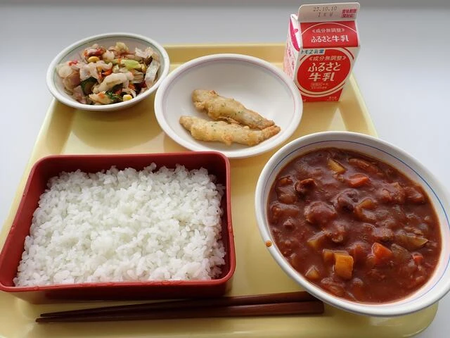 写真：9月28日（木曜）給食