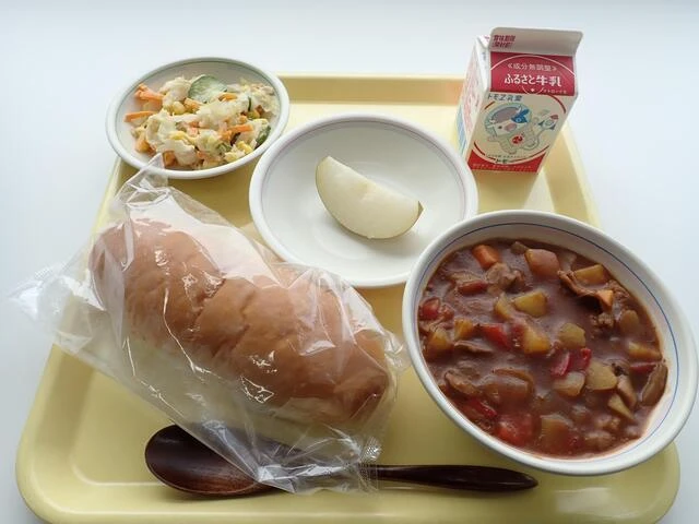 写真：8月28日（月曜）給食