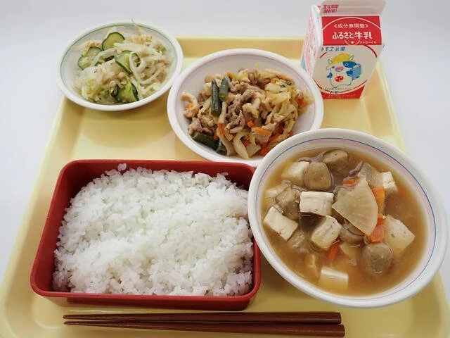 写真：6月14日（水曜）給食