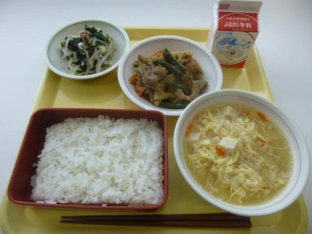 写真：2月6日（月曜）給食